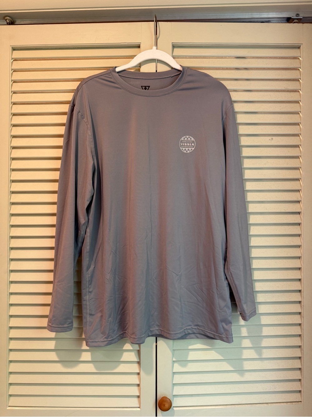 VISSLA Men's Long-Sleeve Sun Shirt - Gray